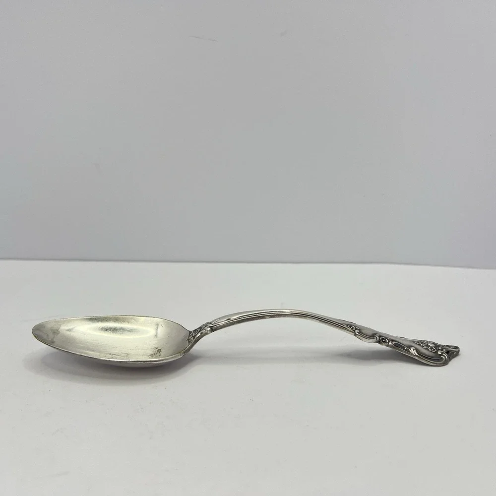 International Silver Orleans Serving Tablespoon Silverplate‎ Flatware 1964 Vtg
